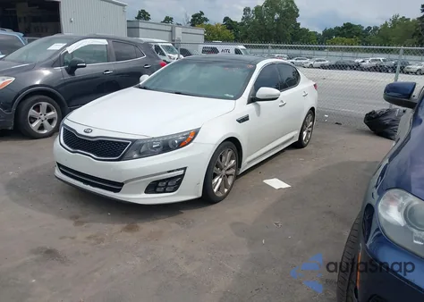2015 Kia Optima Sxl Turbo из США, поврежденный, VIN 5XXGR4A64FG439367